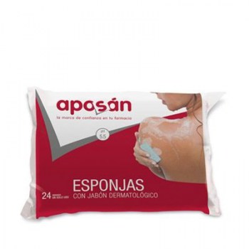 esponjas esteriles aposan